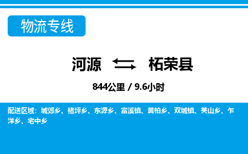 河源到柘荣县物流专线-河源至柘荣县货运专线