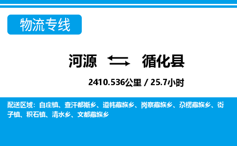 河源到循化县物流专线-河源至循化县货运专线